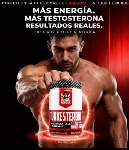 TURKESTERONE EL MACHO + ENVIO GRATIS
